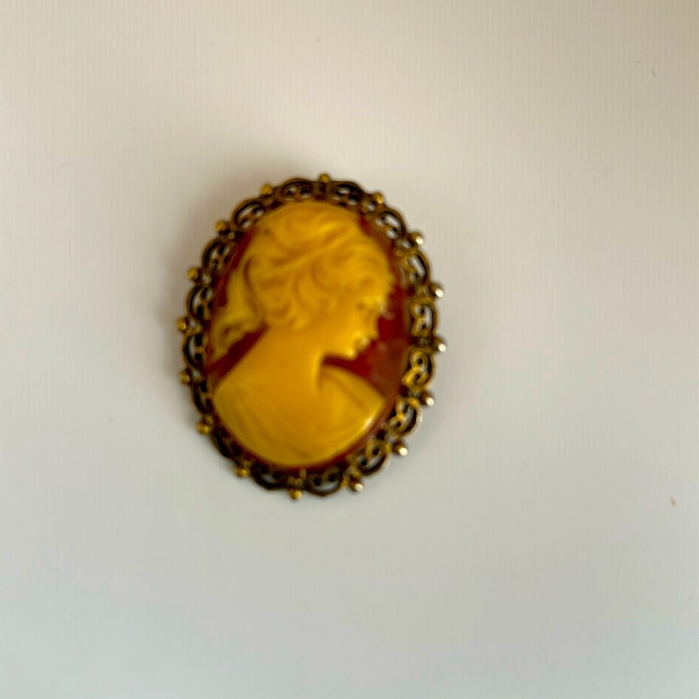Cameo Brooch Pendant
